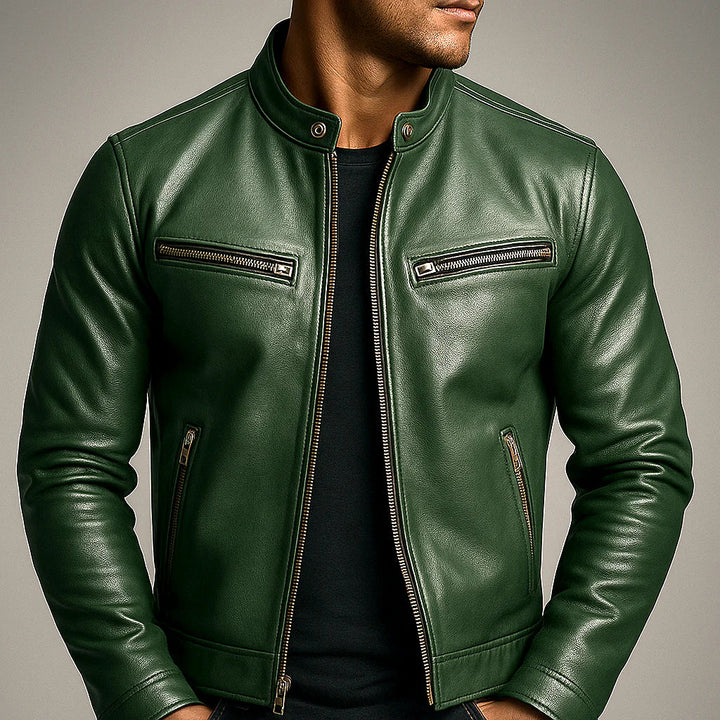 Jace™ | Casual Leather Jacket