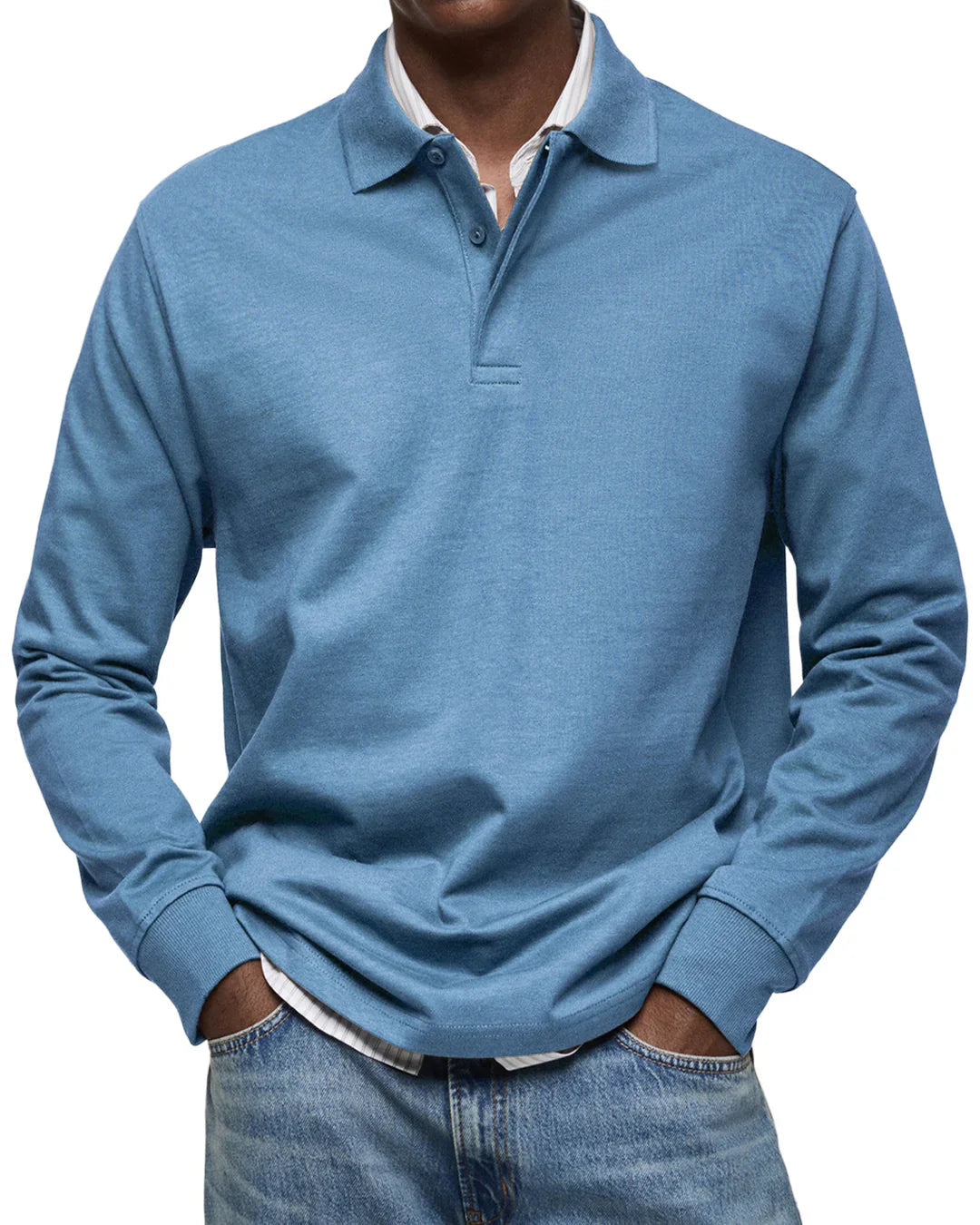 Arthur | Luxury Long-Sleeve Polo