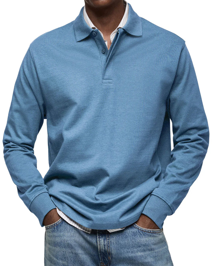 Arthur | Luxury Long-Sleeve Polo
