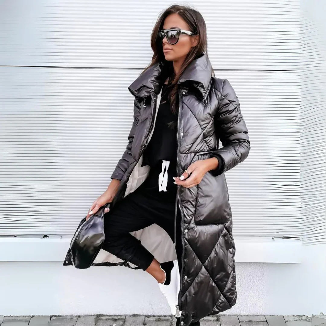 Elsa | Elegant & Lightweight Long Puffer Coat