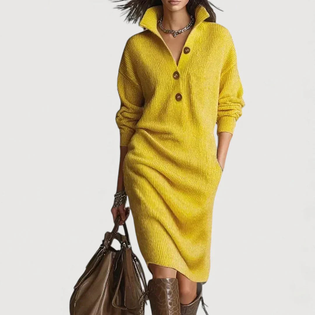 ALAYA – COSY KNIT DRESS