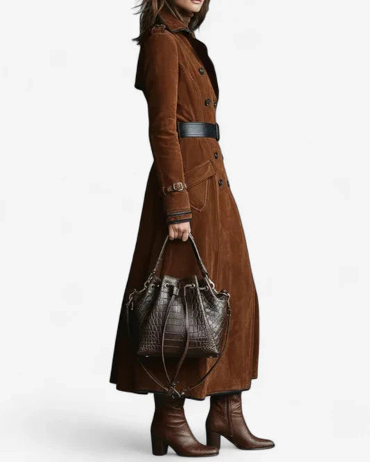 Nathaly™ Vintage Trench Coat