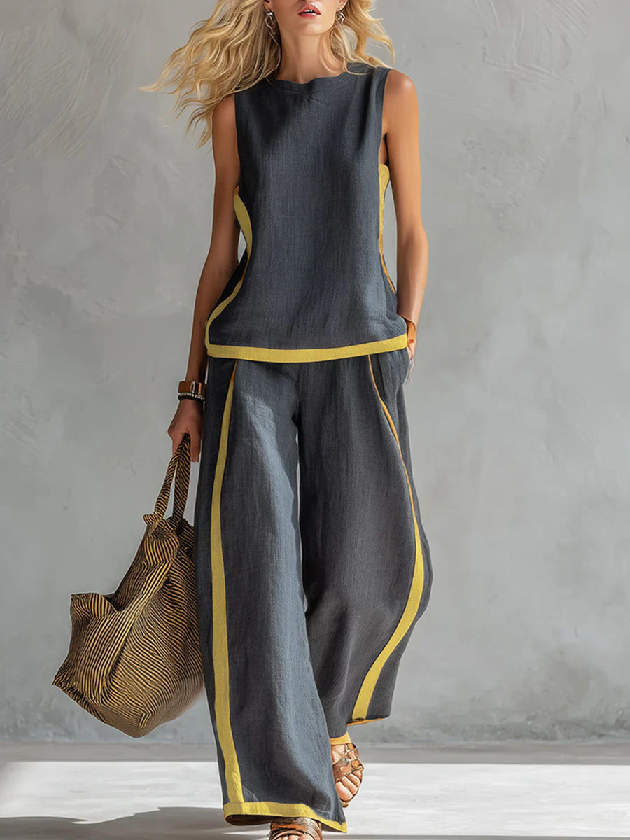 Leila™ | Elegant Casual Two-Piece Set