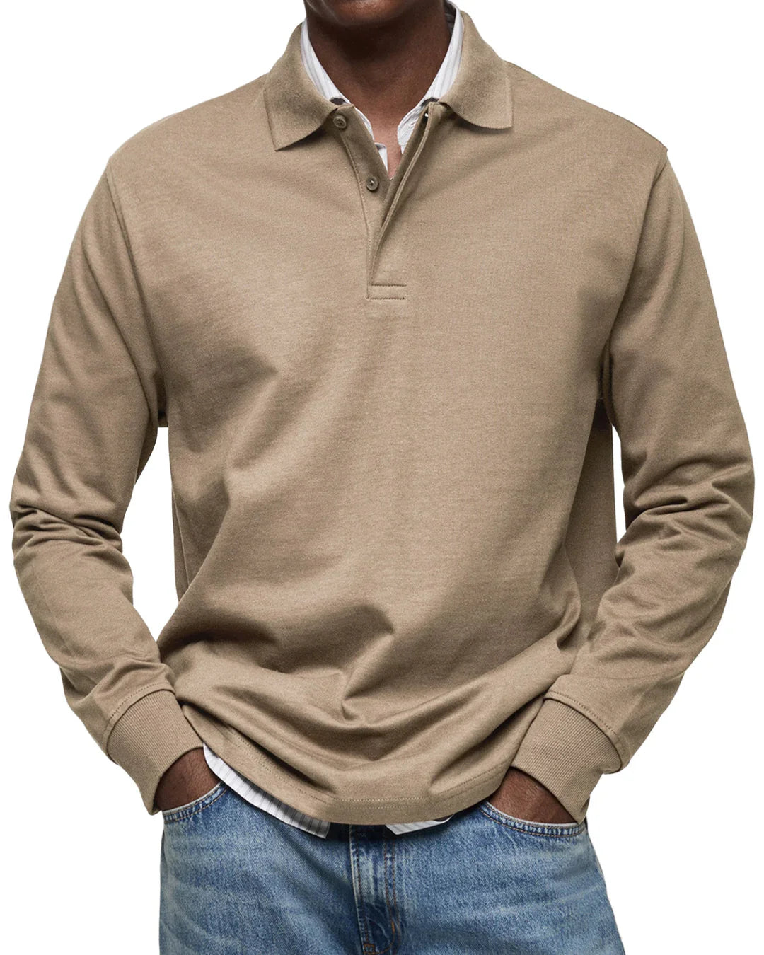 Arthur | Luxury Long-Sleeve Polo