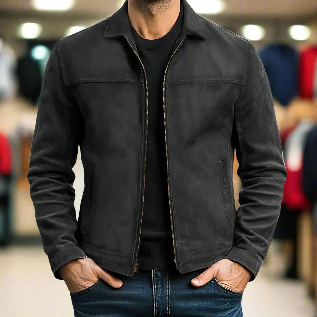 Valenor™ – Old Money Leather Jacket