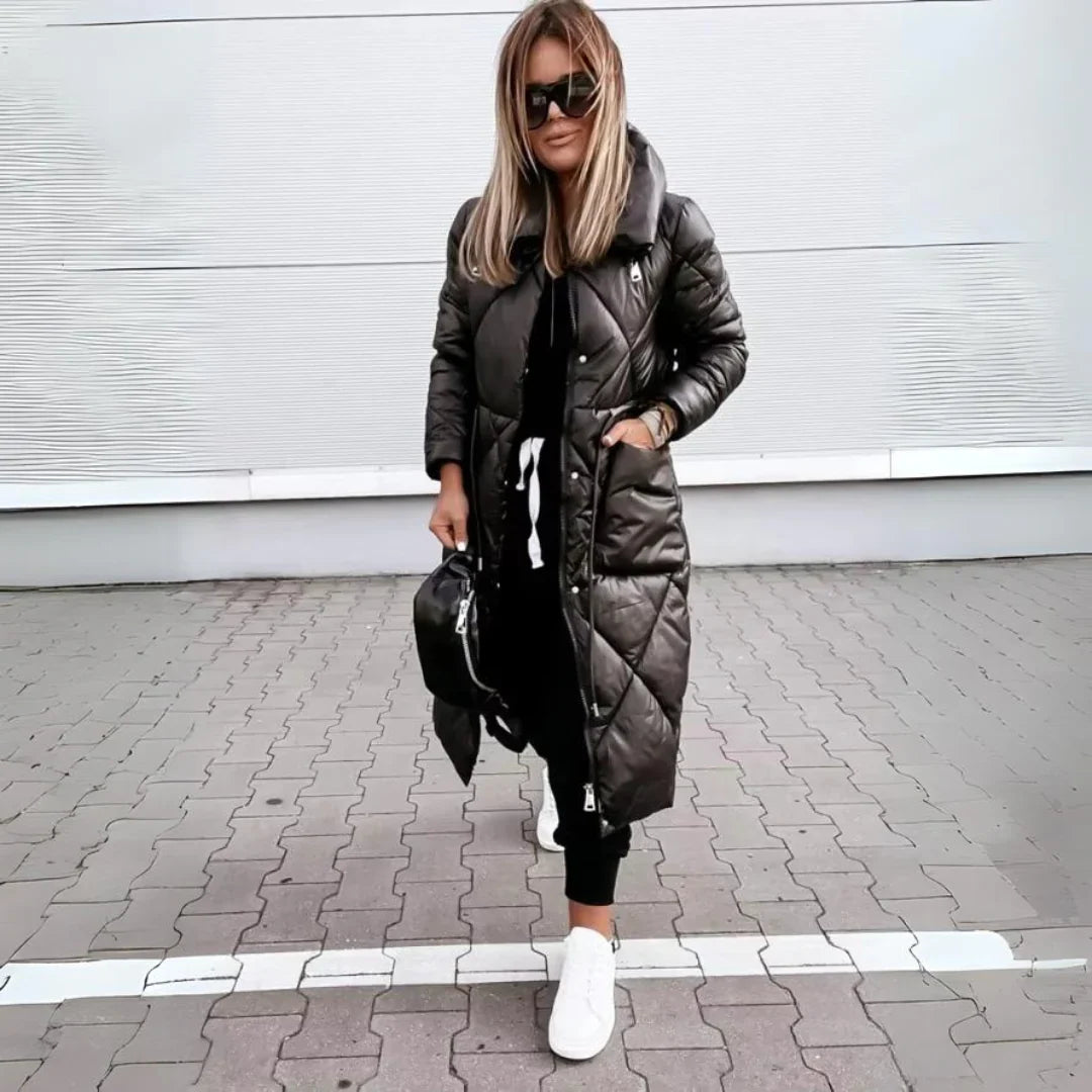 Elsa | Elegant & Lightweight Long Puffer Coat
