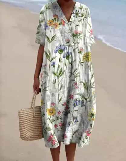 Summer Breeze Printed Dress