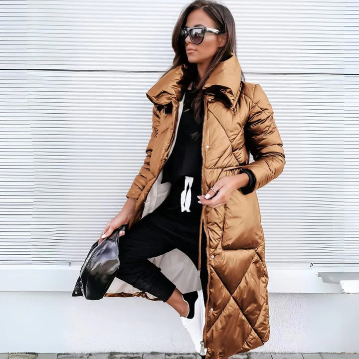 Elsa | Elegant & Lightweight Long Puffer Coat