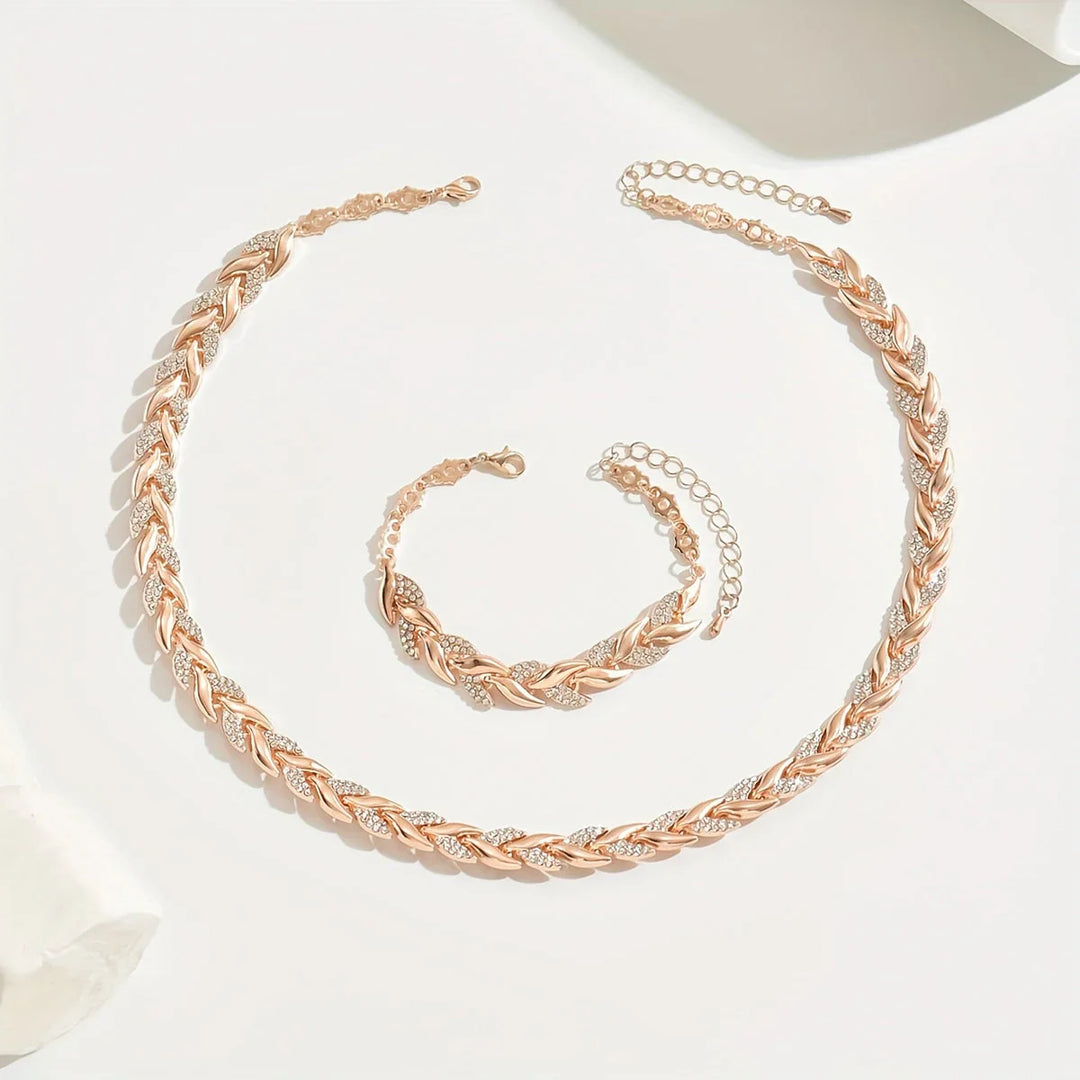 LEÏNA™ | Mermaid Necklace & Bracelet