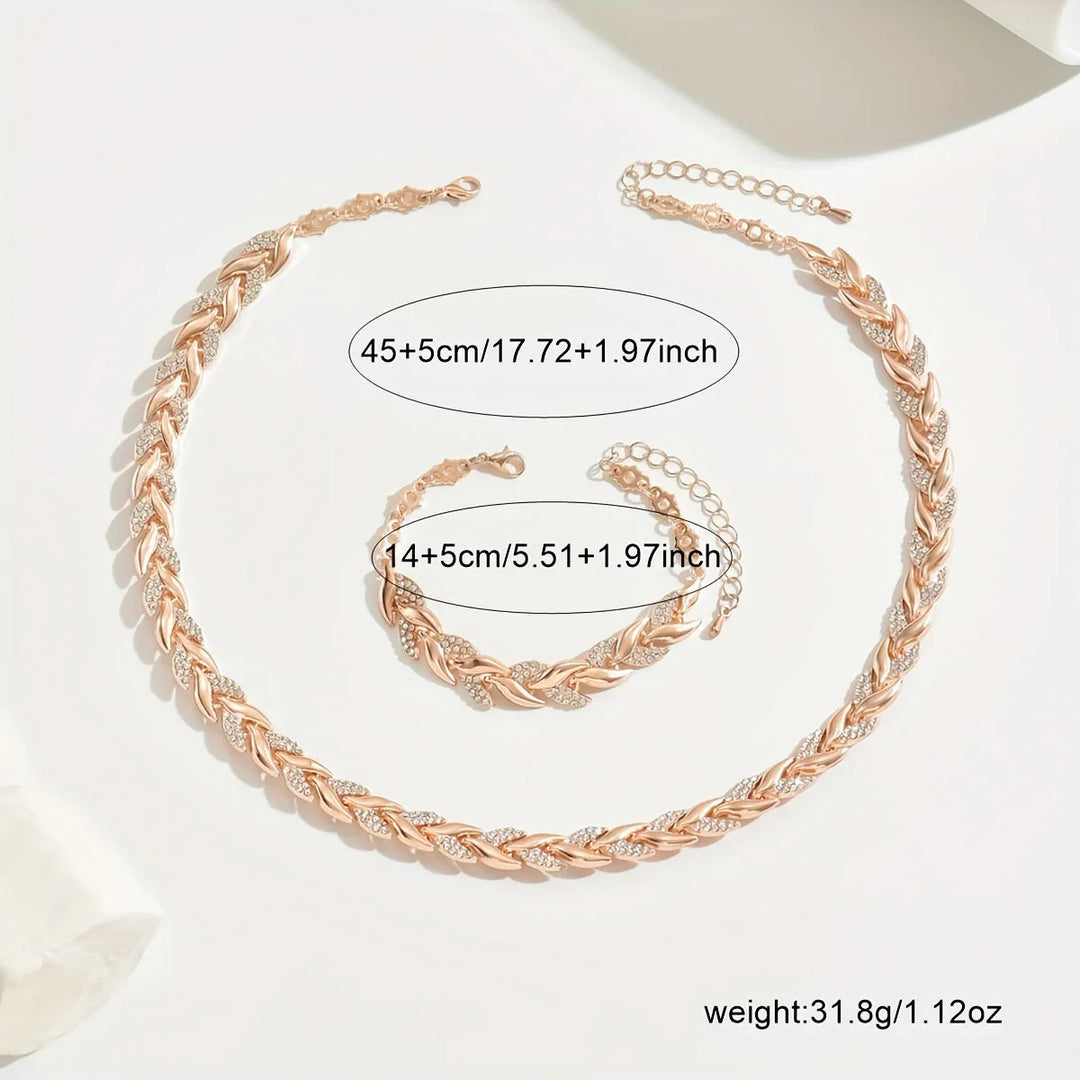 LEÏNA™ | Mermaid Necklace & Bracelet
