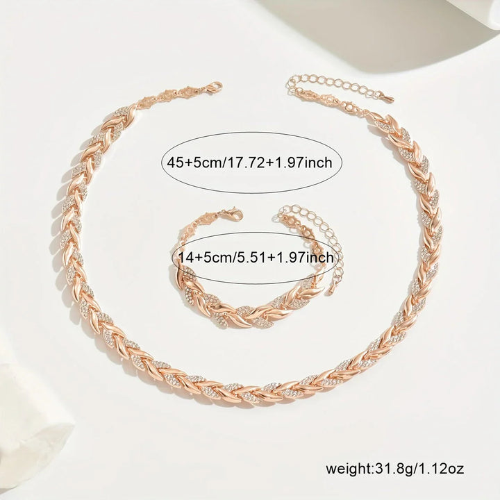 LEÏNA™ | Mermaid Necklace & Bracelet
