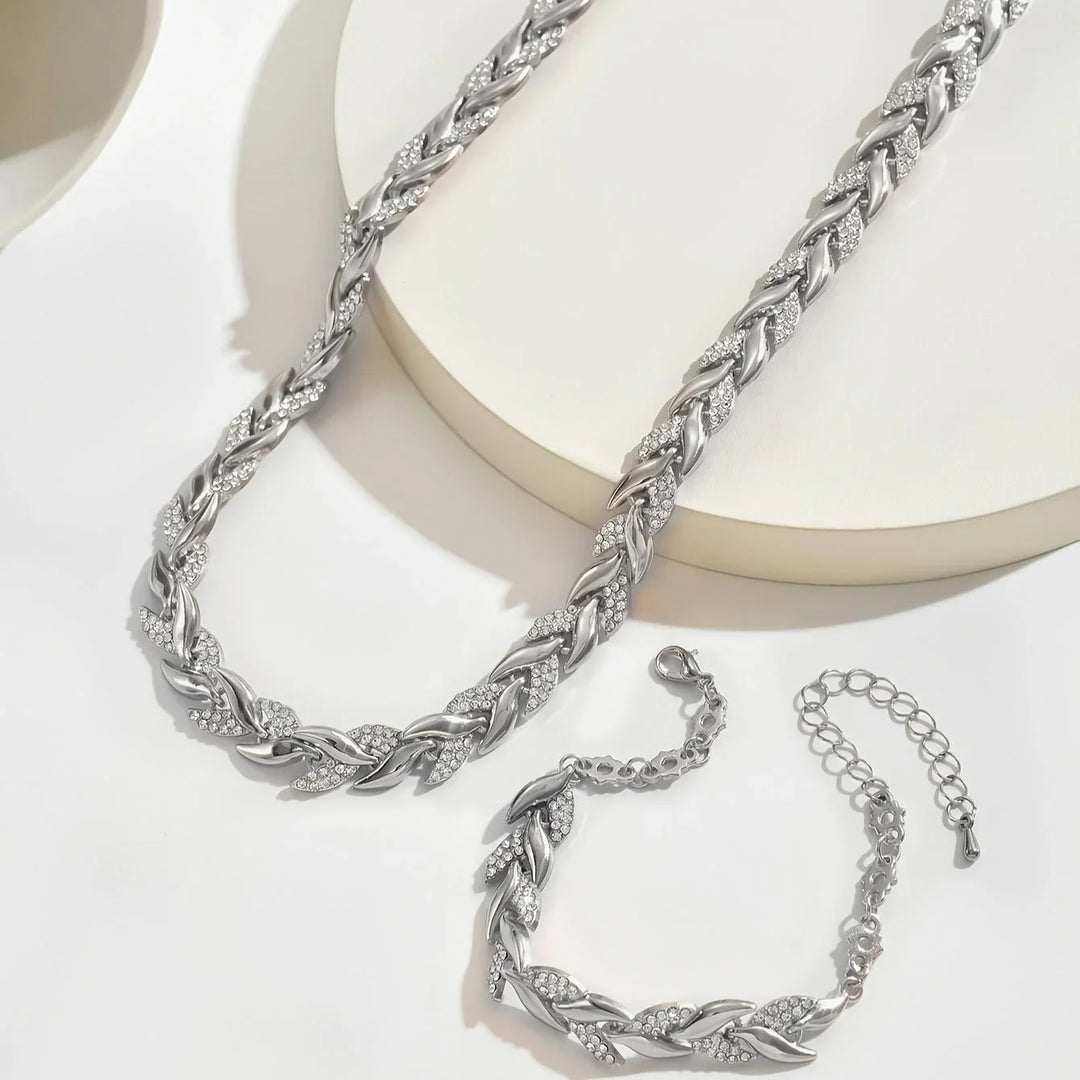 LEÏNA™ | Mermaid Necklace & Bracelet