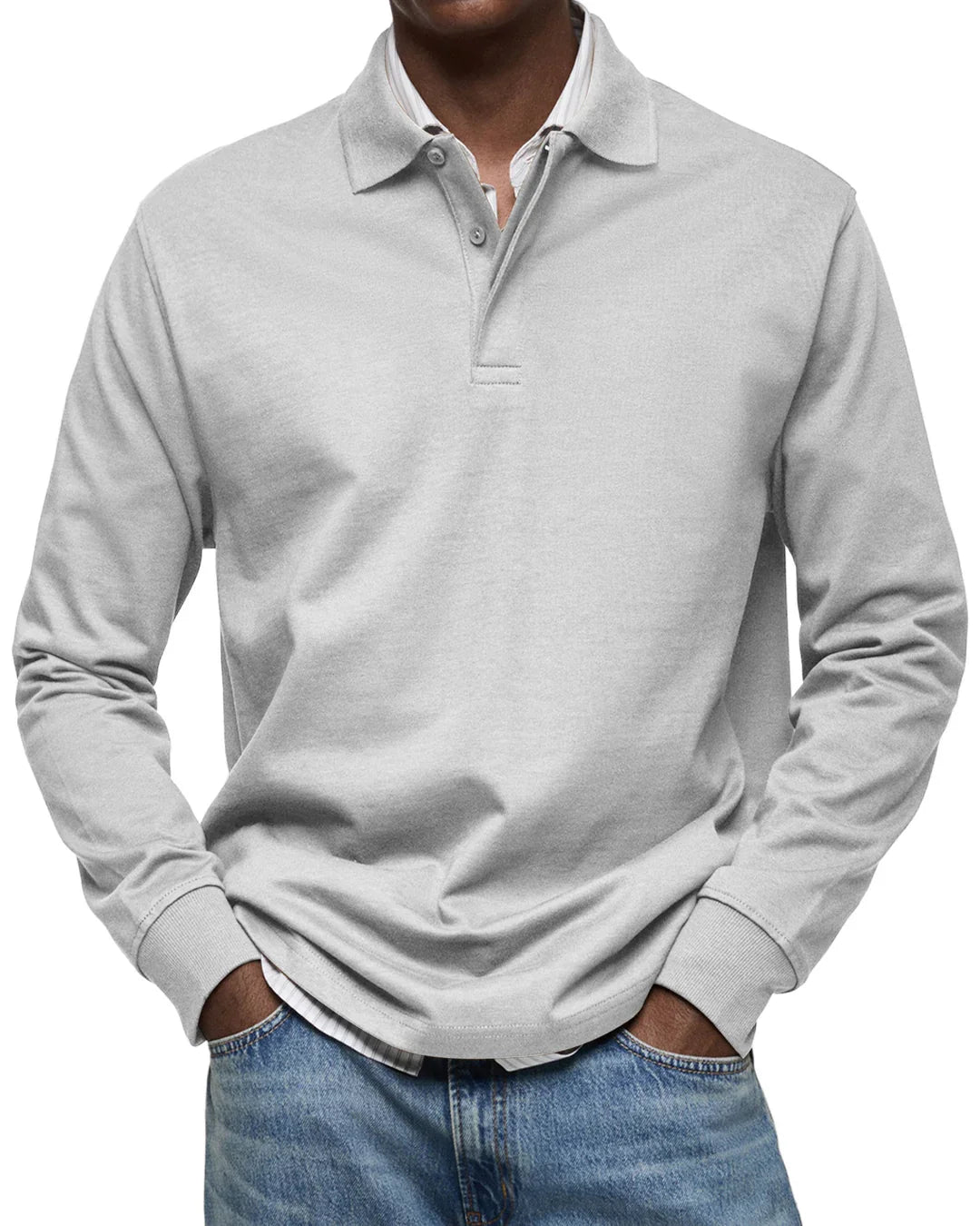 Arthur | Luxury Long-Sleeve Polo
