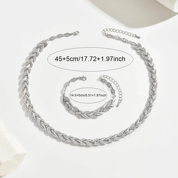 LEÏNA™ | Mermaid Necklace & Bracelet