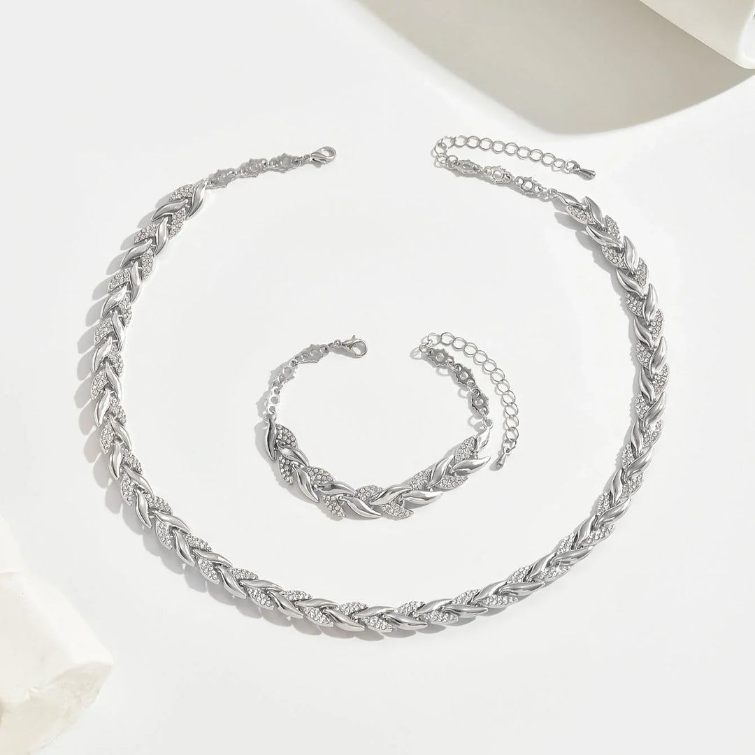 LEÏNA™ | Mermaid Necklace & Bracelet