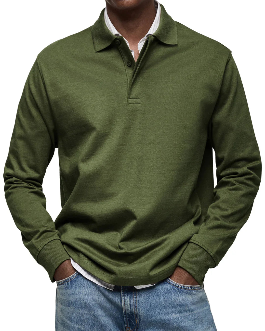 Arthur | Luxury Long-Sleeve Polo