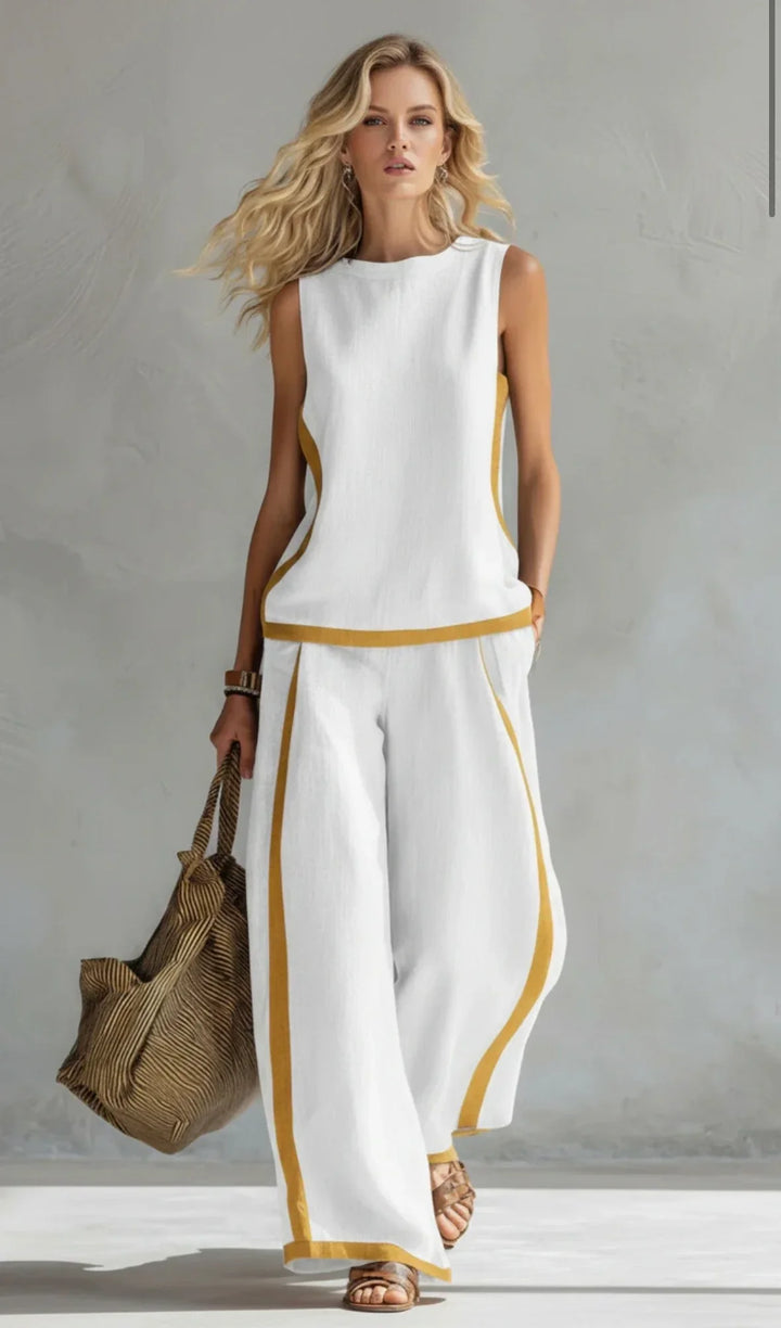 Leila™ | Elegant Casual Two-Piece Set