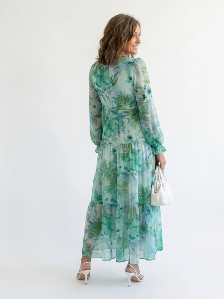 Althea - Airy Floral Maxi Dress