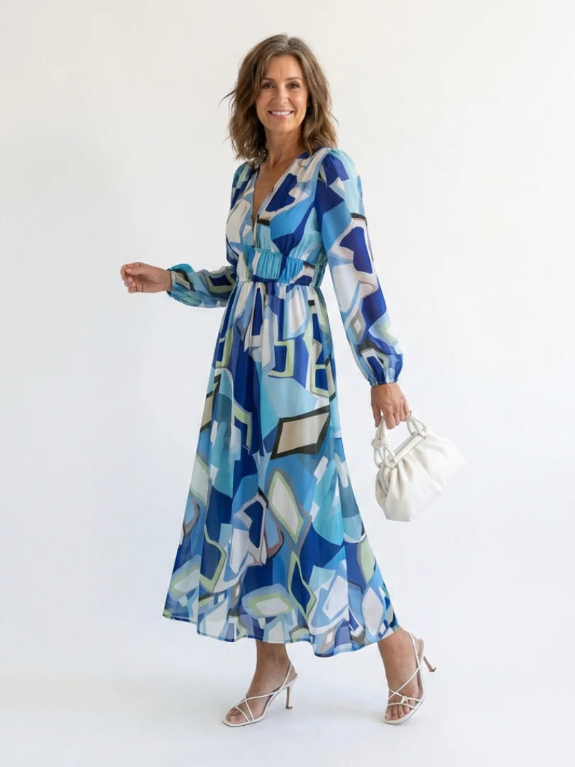 Althea - Airy Floral Maxi Dress