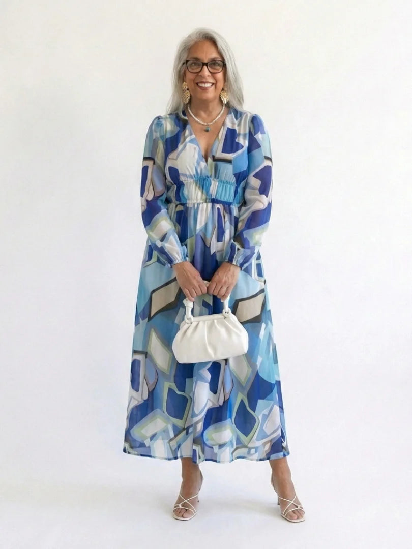 Althea - Airy Floral Maxi Dress