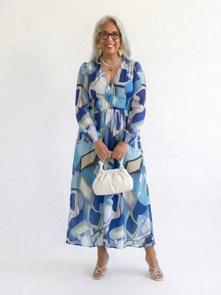 Althea - Airy Floral Maxi Dress