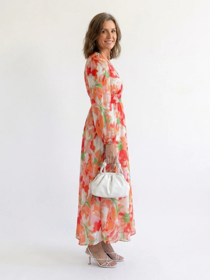 Althea - Airy Floral Maxi Dress