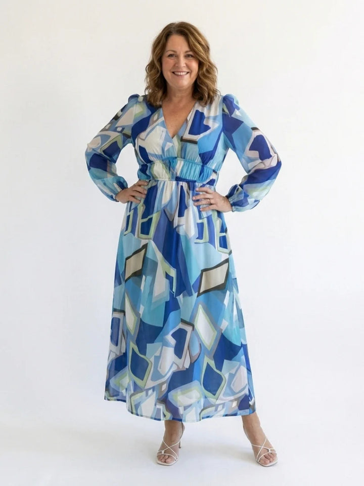 Althea - Airy Floral Maxi Dress