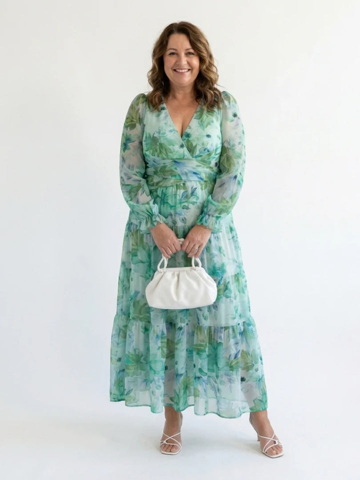 Althea - Airy Floral Maxi Dress