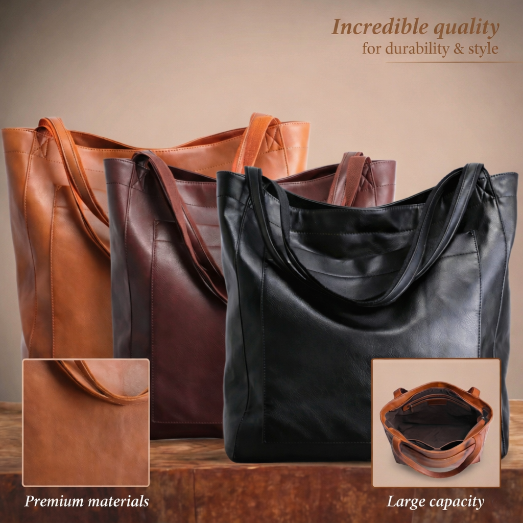 Lorena™ | Modern & Elegant Leather Bag