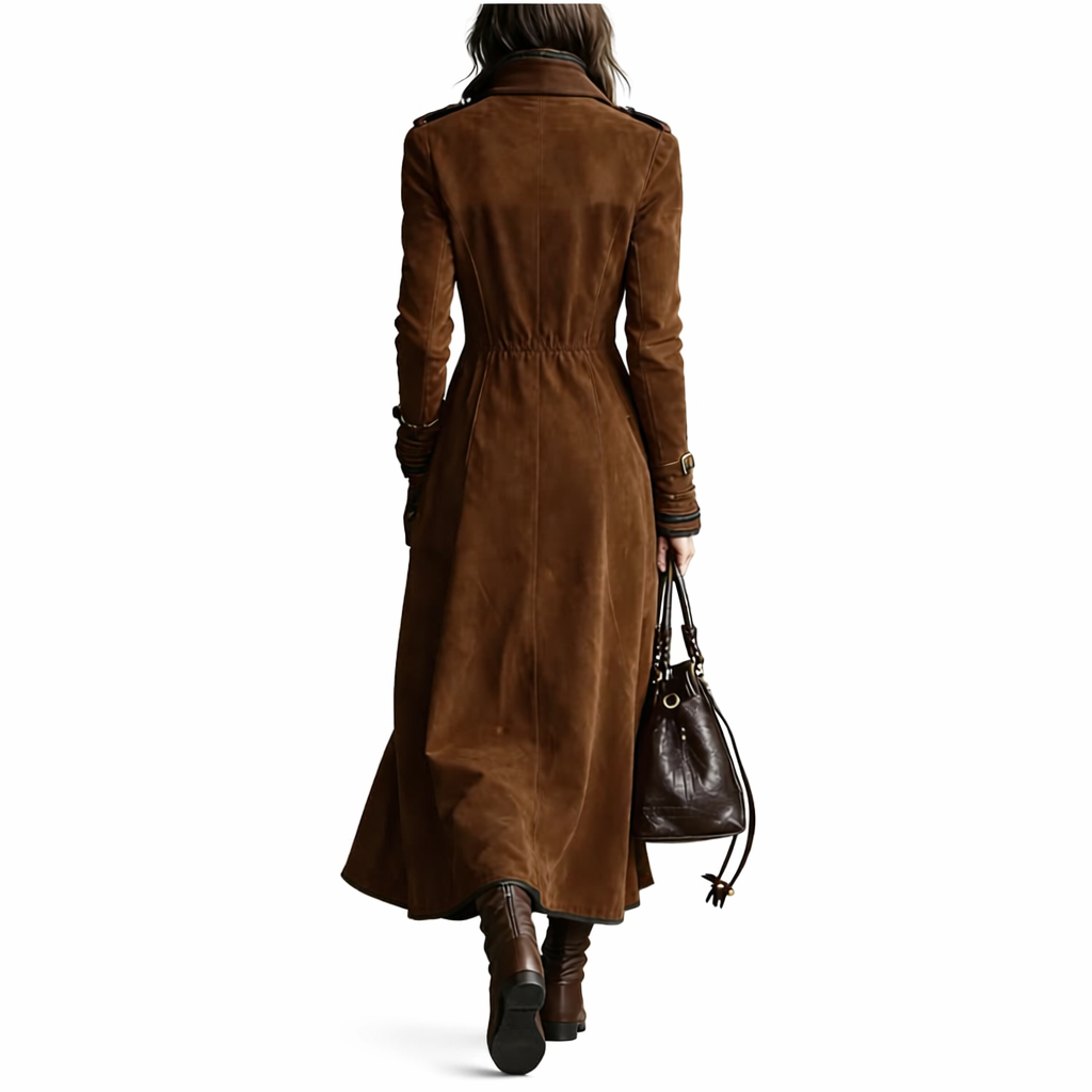 Nathaly™ Vintage Trench Coat
