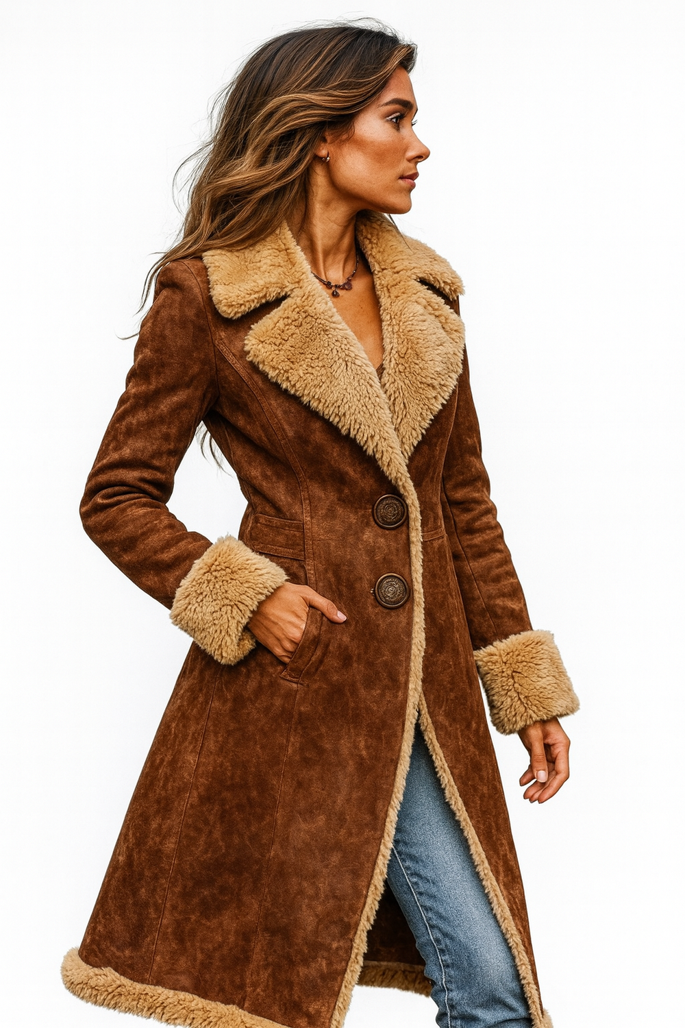 Sophie™ | Long Vintage Coat