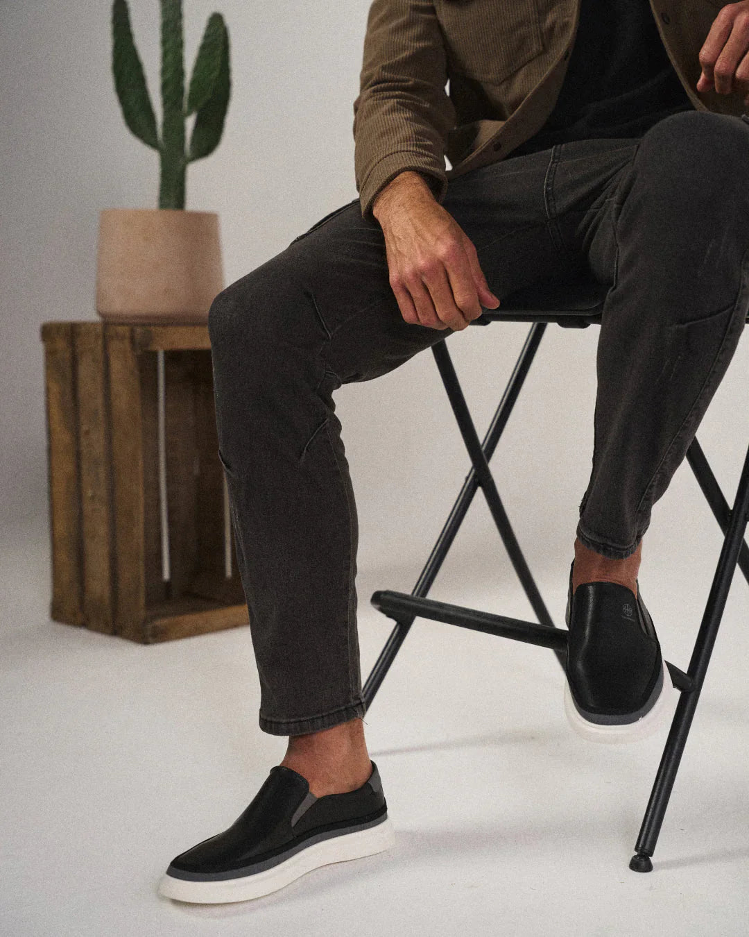 Lorenzo Milano Modern Slip-On Shoes for Men