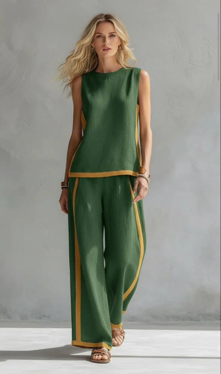 Leila™ | Elegant Casual Two-Piece Set