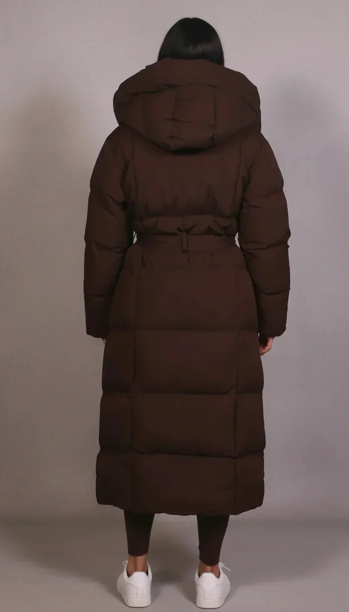 Aurélia™ | Luxurious Longline Puffer Coat