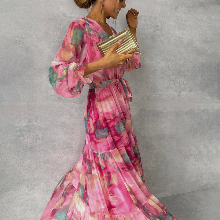 Lieke™ - Floral Wrap Dress