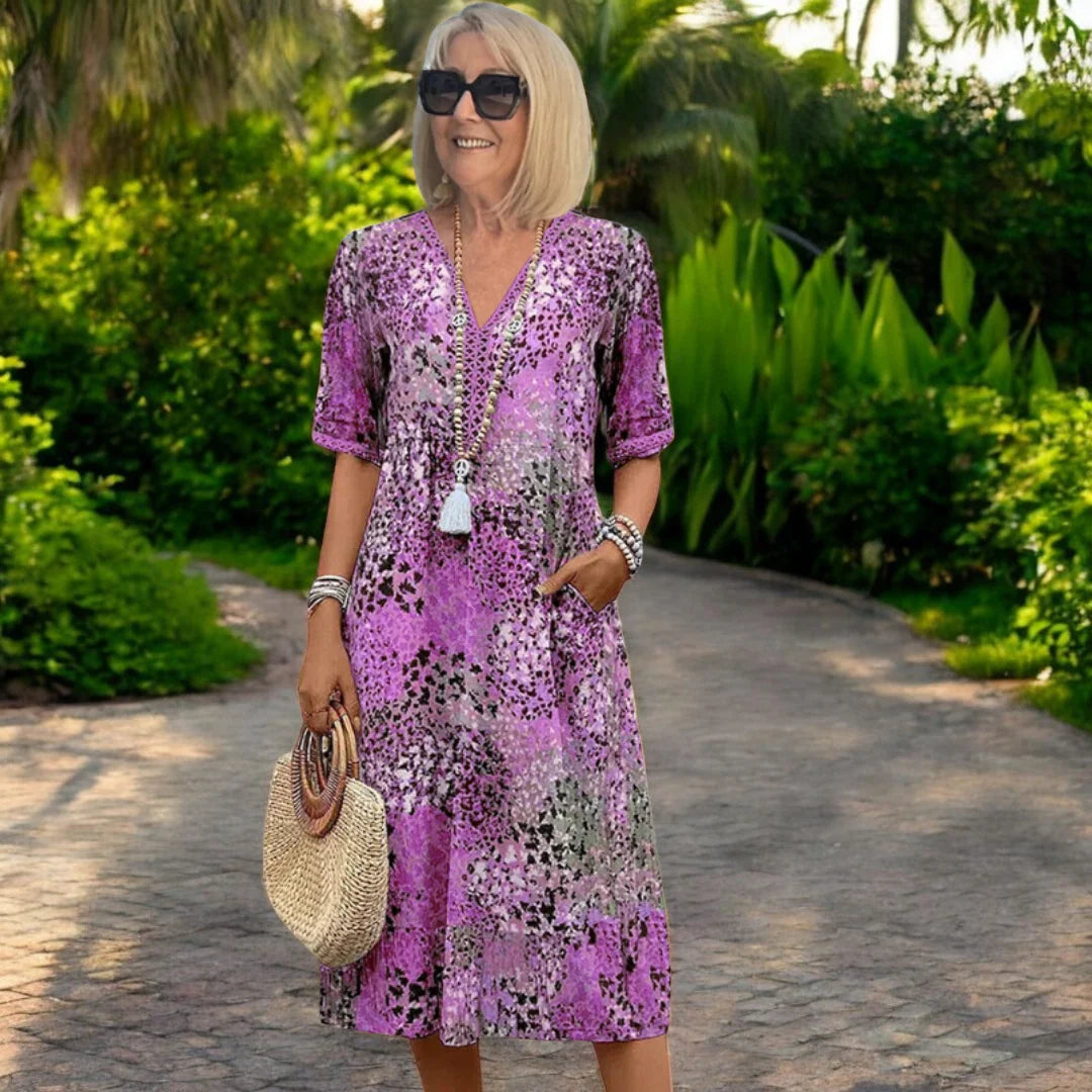 Iris – Lightweight Flowy Dress with a Flattering Effect