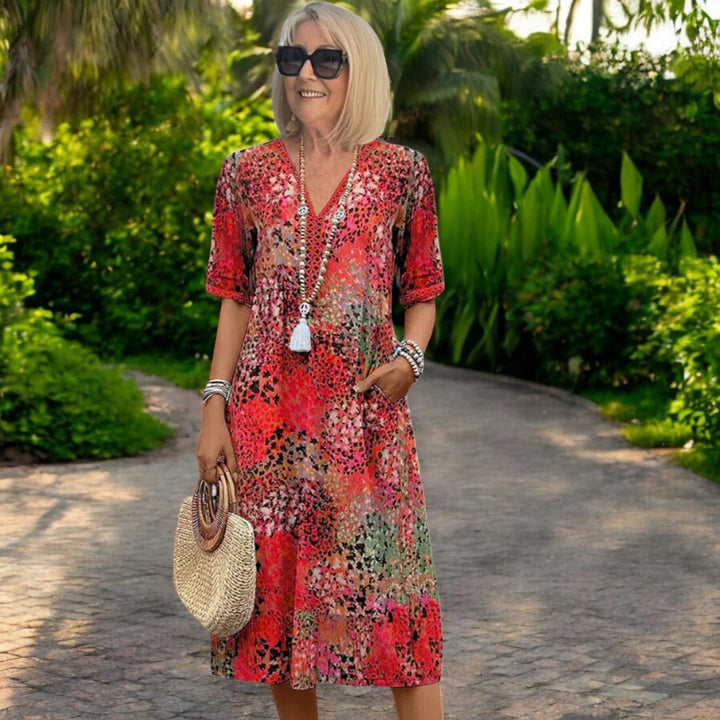 Iris – Lightweight Flowy Dress with a Flattering Effect