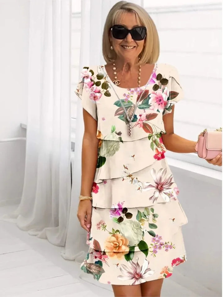 Camille – Flowy Ruffle Elegance Dress