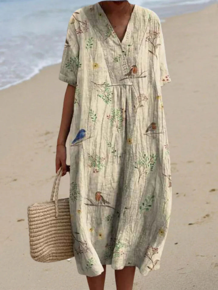 Summer Breeze Printed Dress