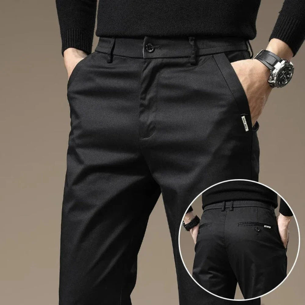 Mika™ Elegant Slim Fit Men’s Trousers
