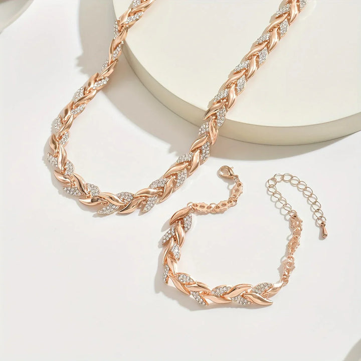 LEÏNA™ | Mermaid Necklace & Bracelet