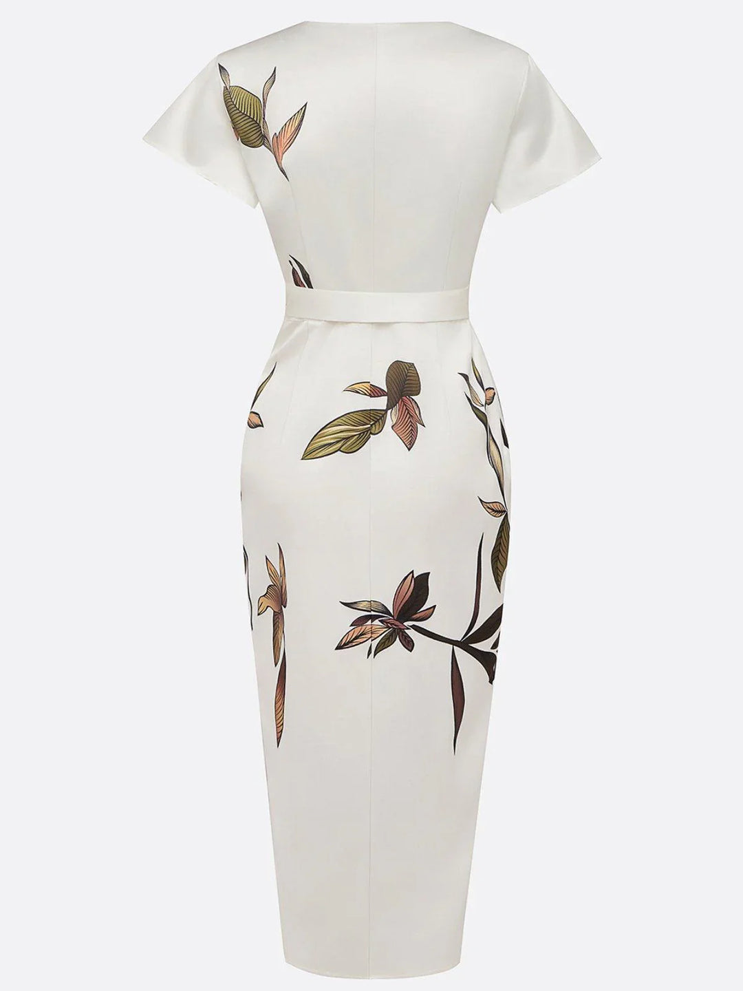 Elin™ | Elegant Floral Wrap Dress