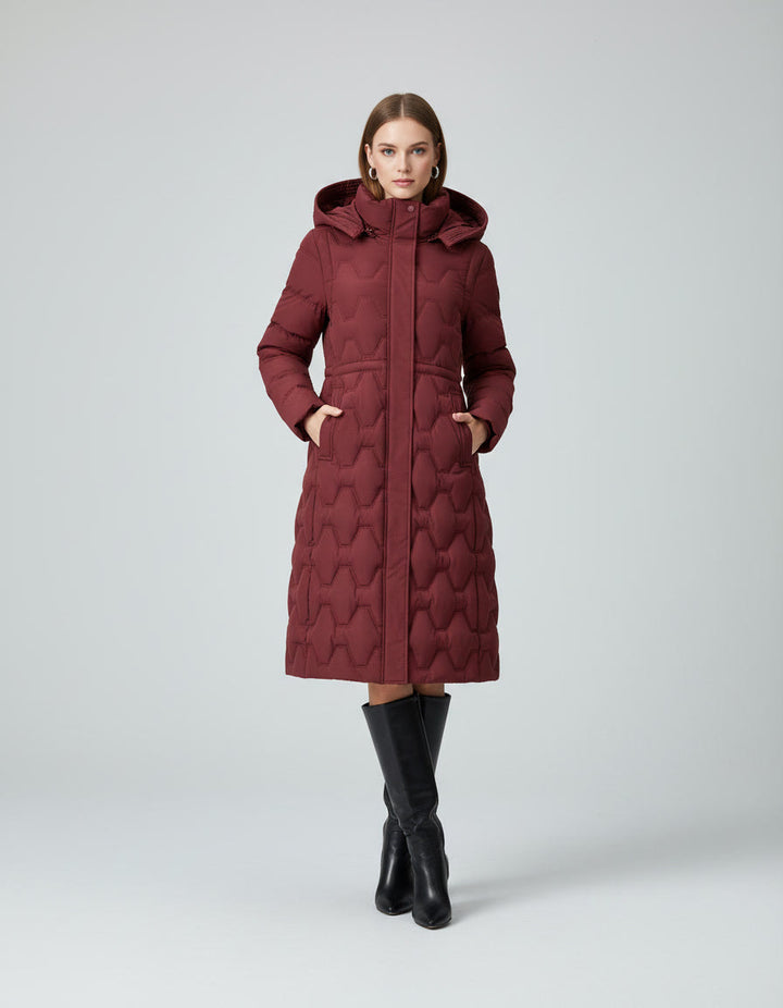 Maribelle – Long Hooded Puffer Coat