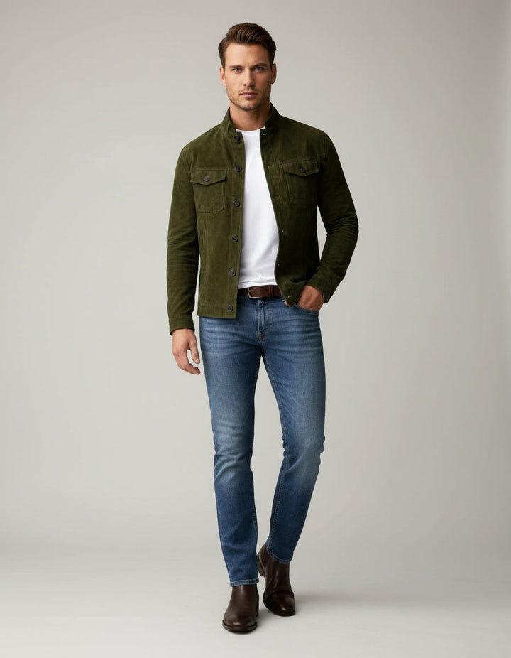 William – Halifax Suede Jacket