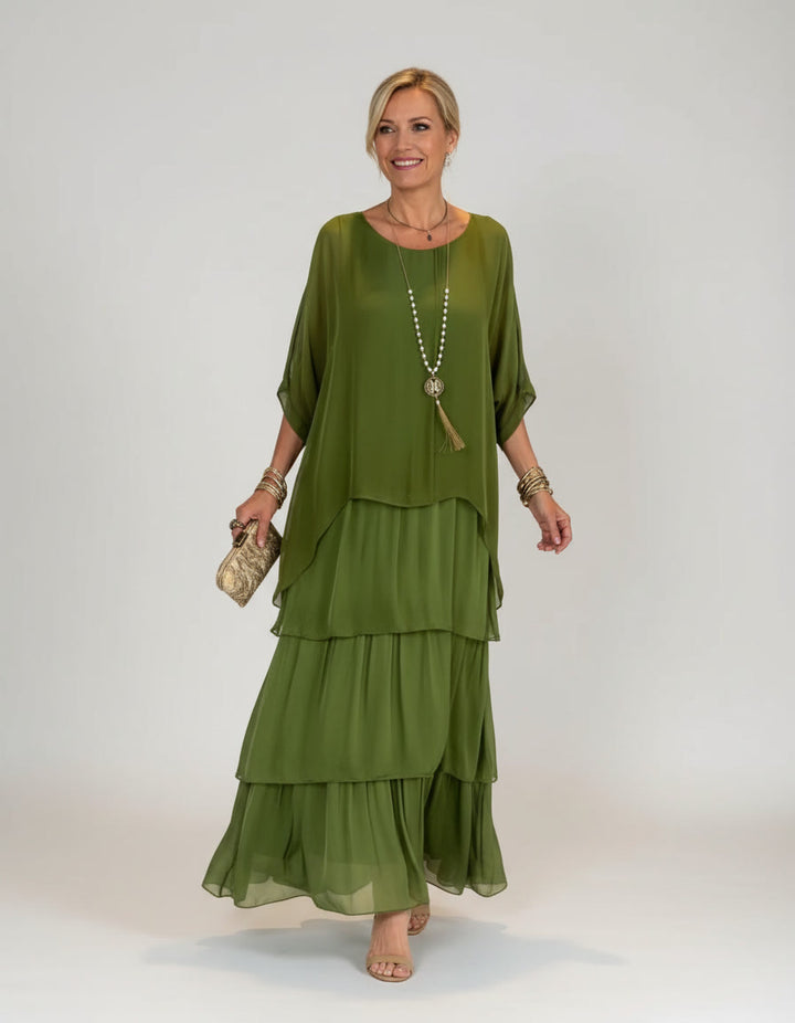 Lara | Elegant Flowing Maxi Dress