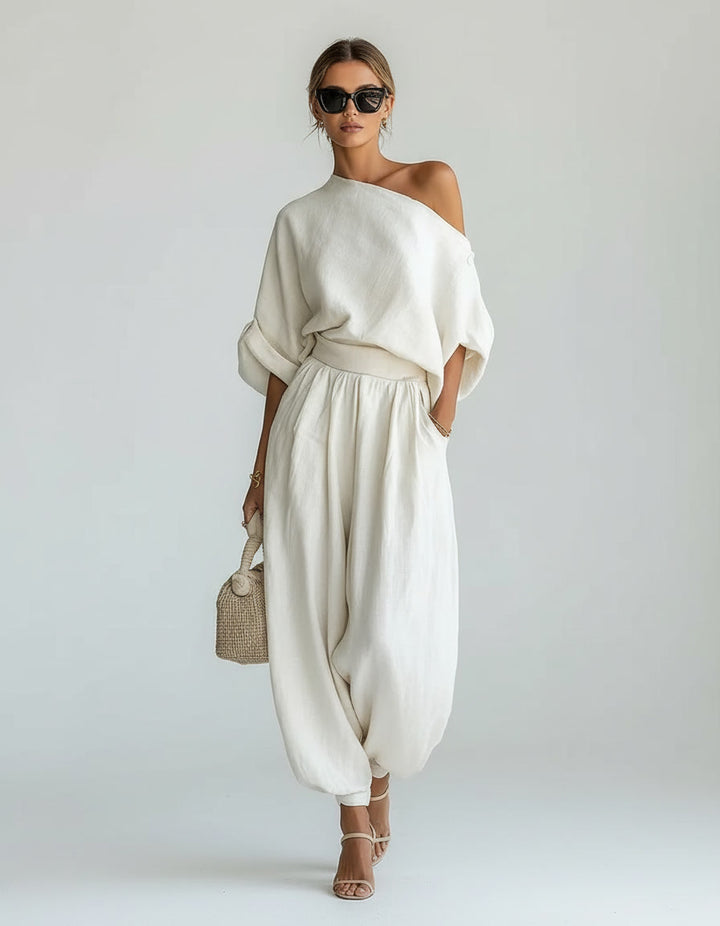 Mila™ | Off-Shoulder 2-Piece Set