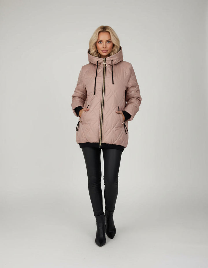 MAURA – QUILTED HOODED JACKET
