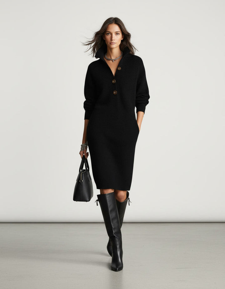 ALAYA – COSY KNIT DRESS