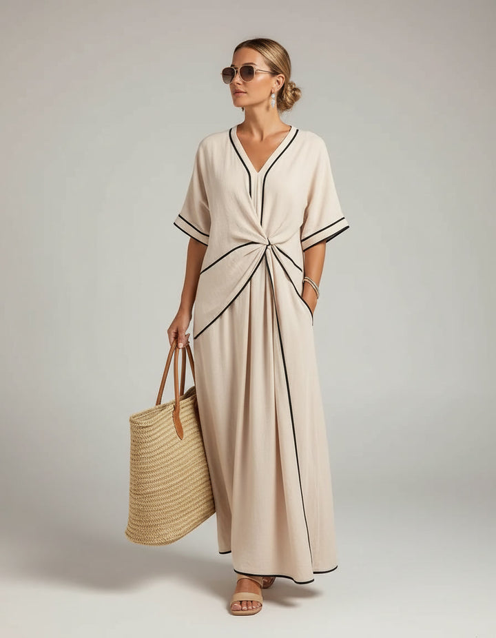 Cássia™ | Elegant Fitted Dress