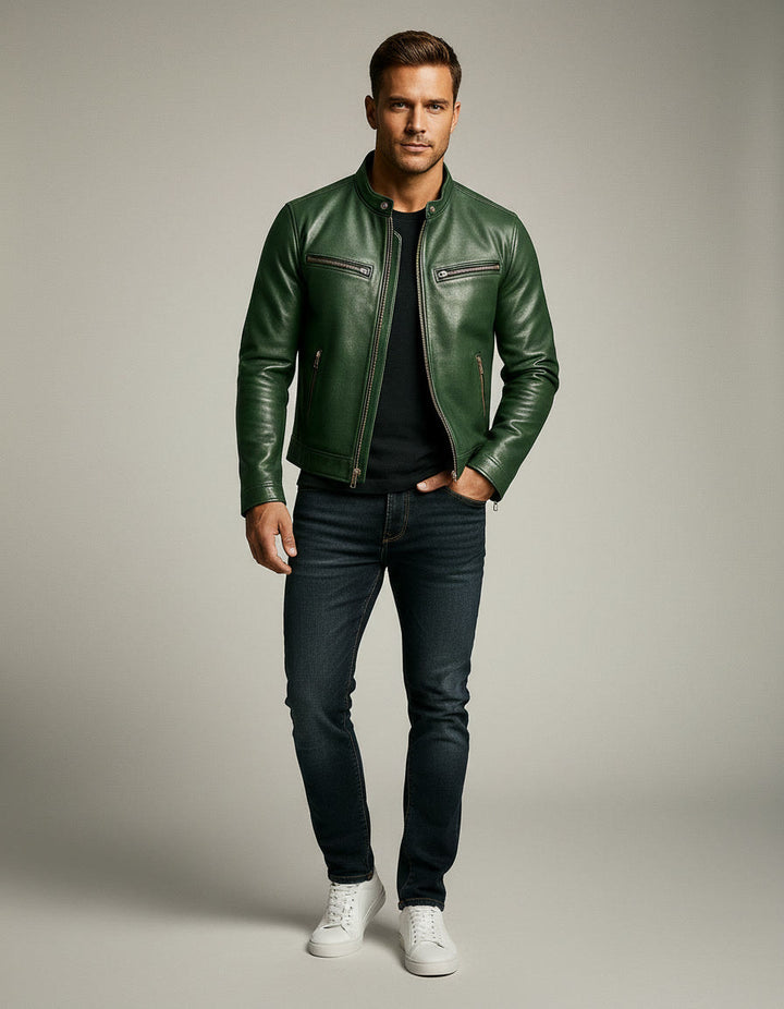 Jace™ | Casual Leather Jacket